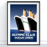 poster titanic britannic olympic